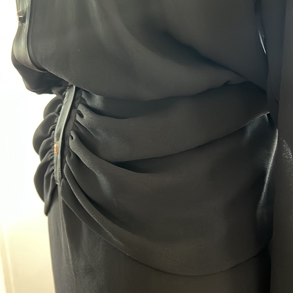 Vintage Parigi black dress. 8 - Picture 8 of 14